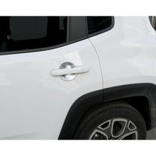 RT-TCZ Exterior Door Handle Bowl Cover Trim for Jeep Renegade 2016-2018 Silver Accessorie freeshipping - RT-TCZ