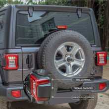 RT-TCZ Car Rear Tail Light Lamp Decor Cover Trim Exterior Accessories For Jeep Wrangler JL JLU 2018+ Accessories