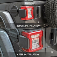 For Jeep Wrangler JL JLU 2018+ Car Rear Tail Light Lamp Decor Cover Trim