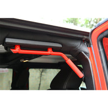 RT-TCZ Rear Top Grab Handles Bar Roll Grip Red for Jeep Wrangler JK JKU 2007-2017