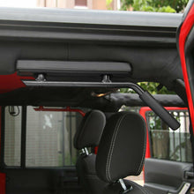 For 2007-2018 Jeep Wrangler JKU 4-Door Black Rear Grab Handles Roll Bar(Aluminum Alloy)
