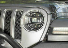 For 2018+ Jeep Wrangler JL JLU & Gladiator JT Front Headlight Guard Cover Lamp Trim（Not suitable for 4xe） RT-TCZ