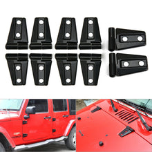 For 2007-2017 Jeep Wrangler JK JKU 4-Door Hood & Door Hinge Cover