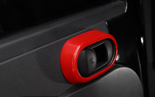 For 2007-2010 Jeep wrangler JK Interior Door Handle Bowl Cover Trim Red RT-TCZ