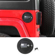 For 2007-2018 Jeep Wrangler JK JKU Door Gas Fuel Filler Tank Locking Cover