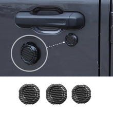 RT-TCZ Door Lock Keyhole Cover For Jeep Wrangler JL JT 2018-2024 Accessories